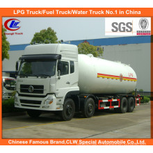 8X4 Donfeng LPG Gas Delivery 12wheel Propane Transport Tank Truck
